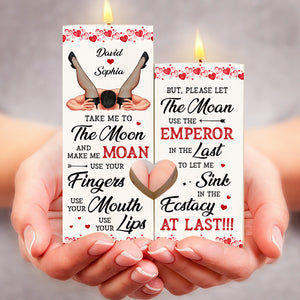 Personalized Gifts For Couple Candle Holder 04HUDT050624 - Candle Holder - GoDuckee