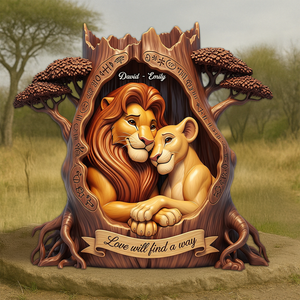 Couple Acrylic Plaque - Personalized Gifts For Couple 04ohpu070725 - Shaped Plaques - GoDuckee