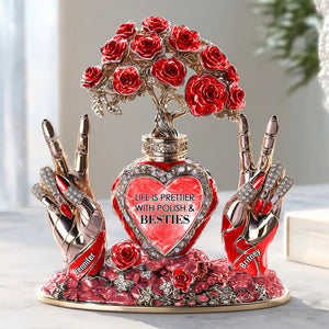 Nail Polish Acrylic Plaque Personalized Gifts For Besties 04TGDT310525 - Shaped Plaques - GoDuckee