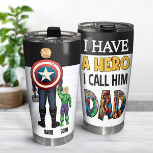 Dad Personalized Tumbler TZ-TCTT-05NATN180523TM - Tumbler Cup - GoDuckee