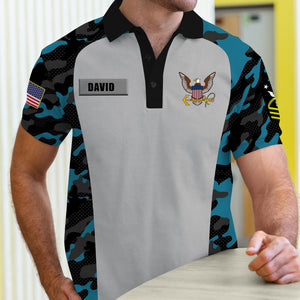 Personalized Gifts For Veteran 3D Polo Shirt 05acqn030724 - 3D Shirts - GoDuckee