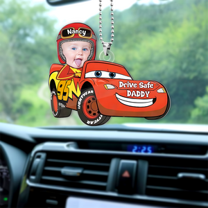 Custom Photo Gifts For Kids Car Ornament 02kapu071224 - Ornament - GoDuckee