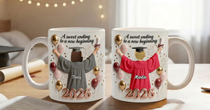 Graduation Coffee Mug - Personalized Gifts For Graduates 01namg020226 - Coffee Mug - GoDuckee