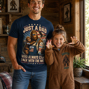 Just a Dad Who Always Came Back With the Milk Shirt - Personalized Gifts For Dads 01tyta140526 - Shirts - GoDuckee