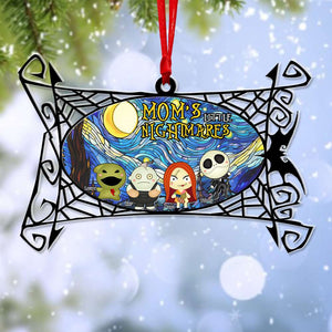 Personalized Halloween Gifts For Family Suncatcher Ornament 01KALU140824 - Ornament - GoDuckee