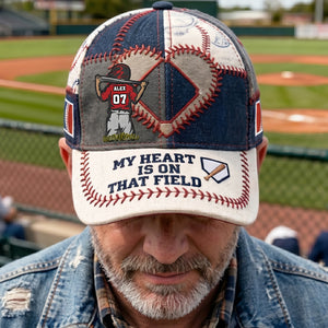 Passionate Baseball Dad Classic Cap - Personalized Gifts For Baseball Parents 01QHTA160426 - Caps - GoDuckee