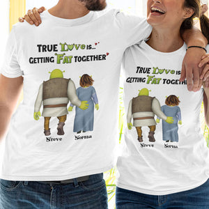 Couple Personalized 03HTPO220623HH T-shirt - Hoodie - Sweatshirt - Shirts - GoDuckee