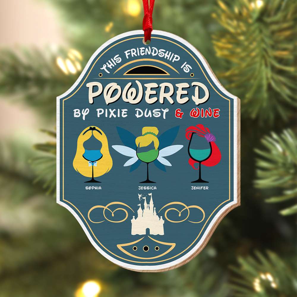 Best Friends, Personalized Wood Ornament, Gifts For Friends, Unique Christmas Gifts, Xmas Tree Decorations, 03htqn311023dt - Ornament - GoDuckee