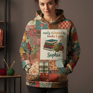 Sewing Book Shirt Personalized Gifts For Book & Yarn Lovers 05KIDT211125 - AOP Products - GoDuckee