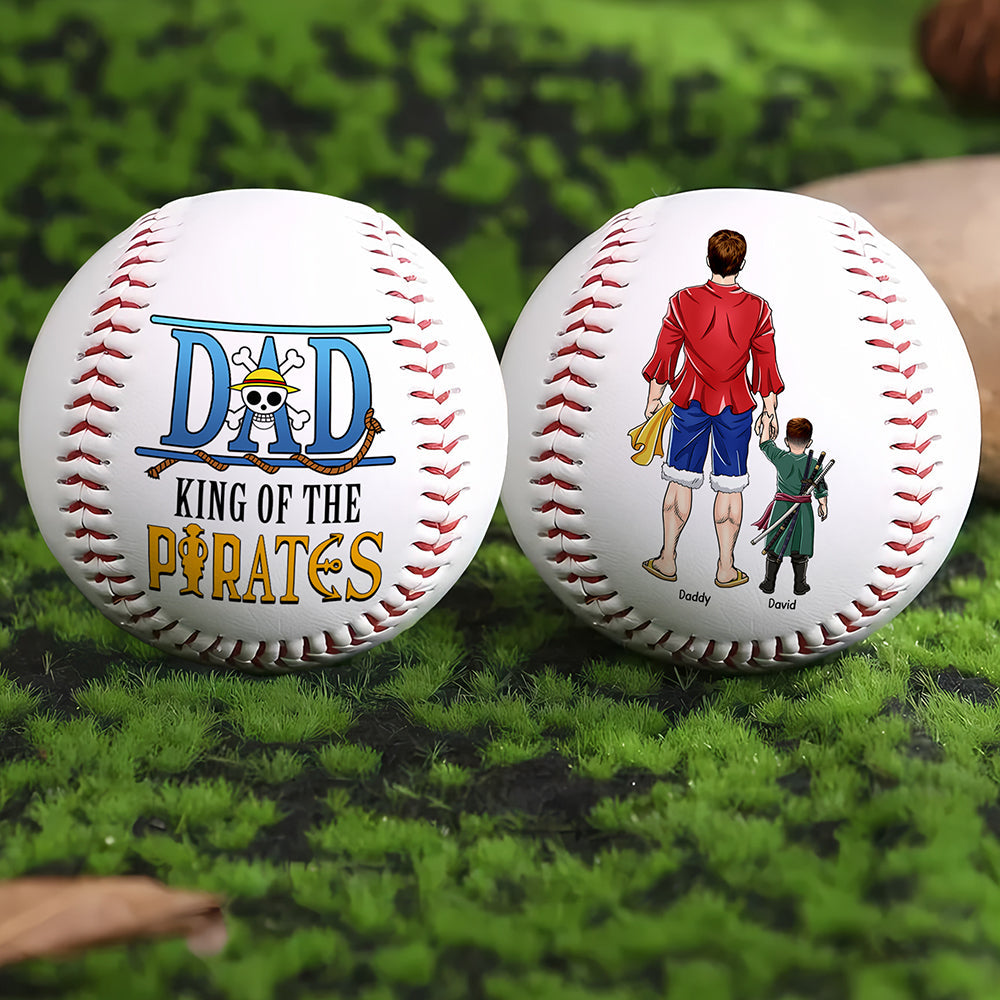 Personalized Gifts For Dad Baseball Dad King Of The Pirates 03HUQN080425PA - Baseball - GoDuckee