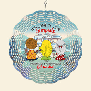 Personalized Gifts For Friends Wind Spinner 03kaqn241224hg - Ornament - GoDuckee