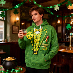 Irish Drinking Holiday Shirt - Personalized Gift For St. Patrick’s Day 03HULU230126 - AOP Products - GoDuckee