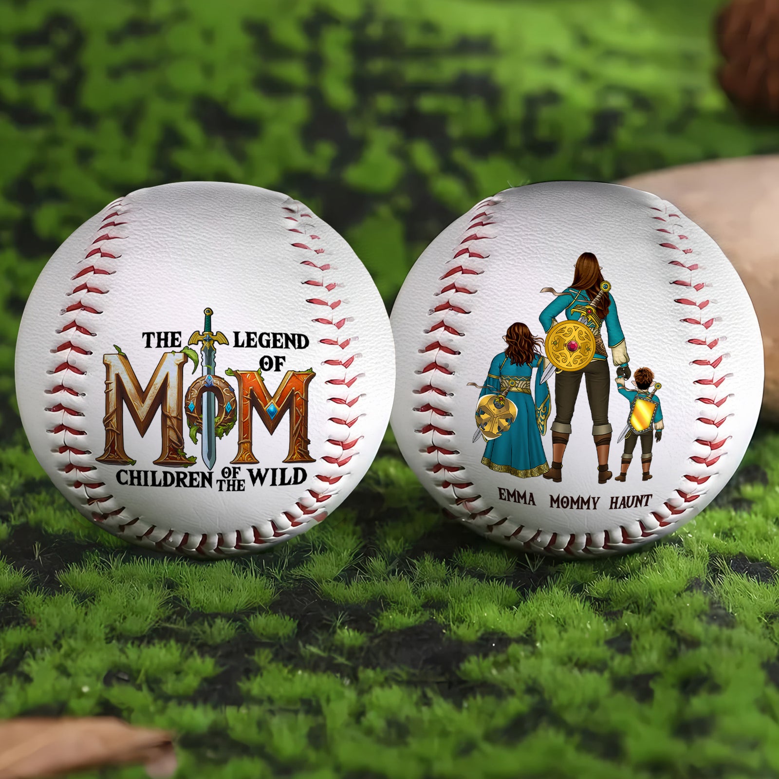 Personalized Gift For Mom Baseball Mother's Day - Legend Of Mom 02HULU060425HG - Baseball - GoDuckee