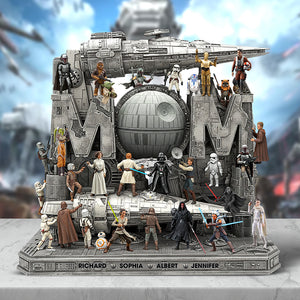 Galaxy Troop Acrylic Plaque - Personalized Gift For Dad 041QHQN190425 - Shaped Plaques - GoDuckee