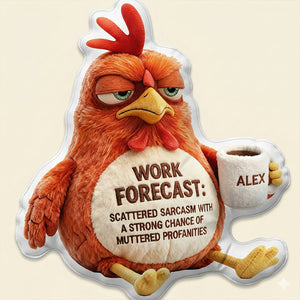 Sarcasm Office Worker Custom Shape Pillow, Personalized Gifts For Coworkers 05qhtn141125 - Pillow - GoDuckee