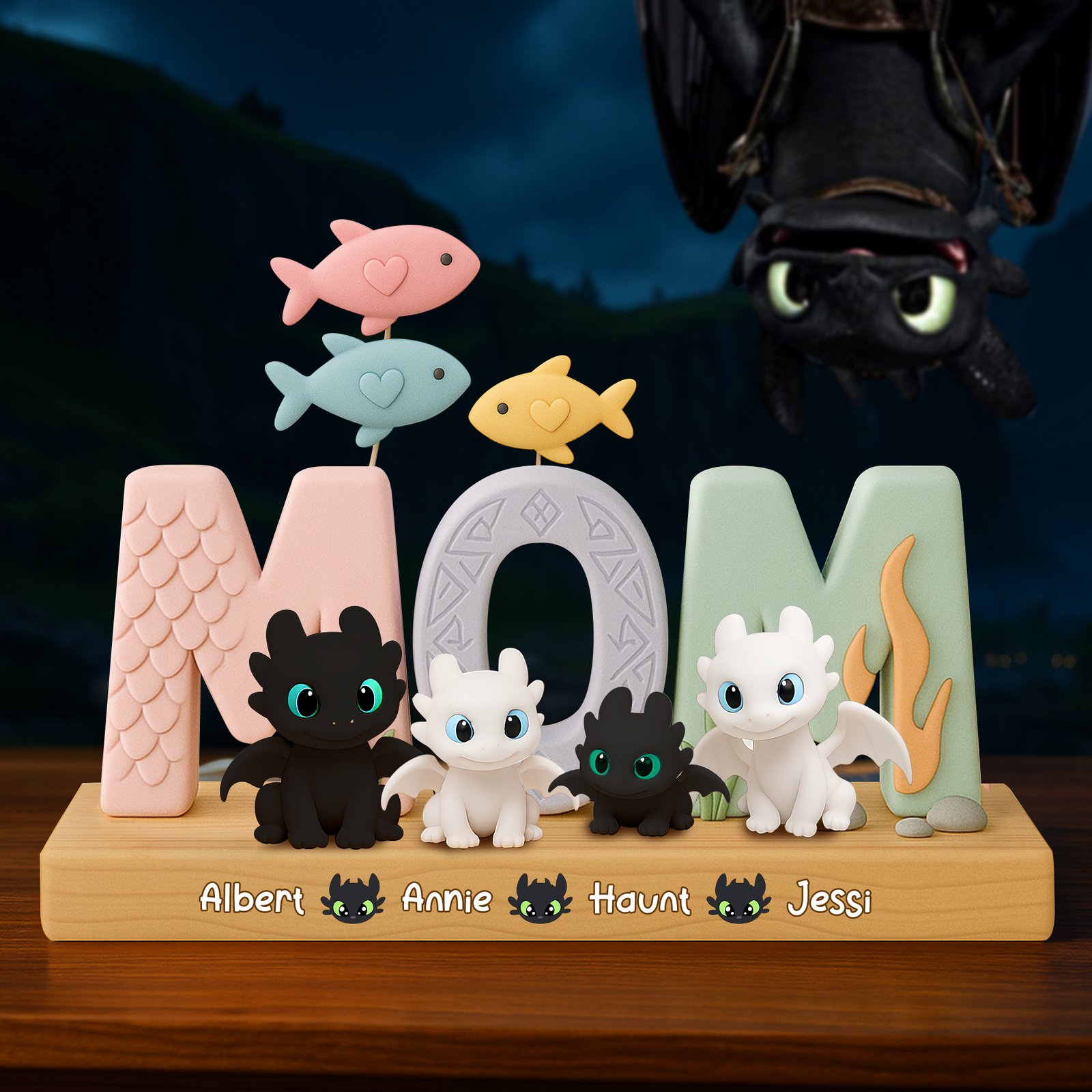 Dragon Mom Acrylic Plaque - Personalized Gifts For Mother 02TGLU140425 - Shaped Plaques - GoDuckee
