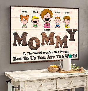 Personalized Gifts For Mom Canvas Print 02KADT181224HG - Poster & Canvas - GoDuckee