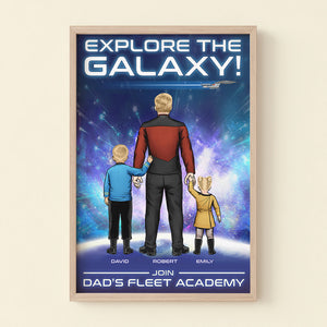 Explore The Galaxy-TT-02htqn180523hh Personalized Canvas Print - Poster & Canvas - GoDuckee