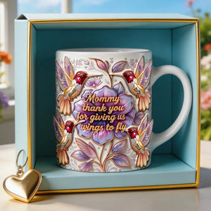 Hummingbirds Coffee Mug - Personalized Gifts For Mom 04paqn110426 - Coffee Mug - GoDuckee