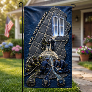 Every Street Remembers Garden Flag - Personalized Gifts 05hata300726