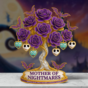 Mom Flowers Acrylic Plaque - Personalized Gifts For Mom 03ohqn240425 - Shaped Plaques - GoDuckee