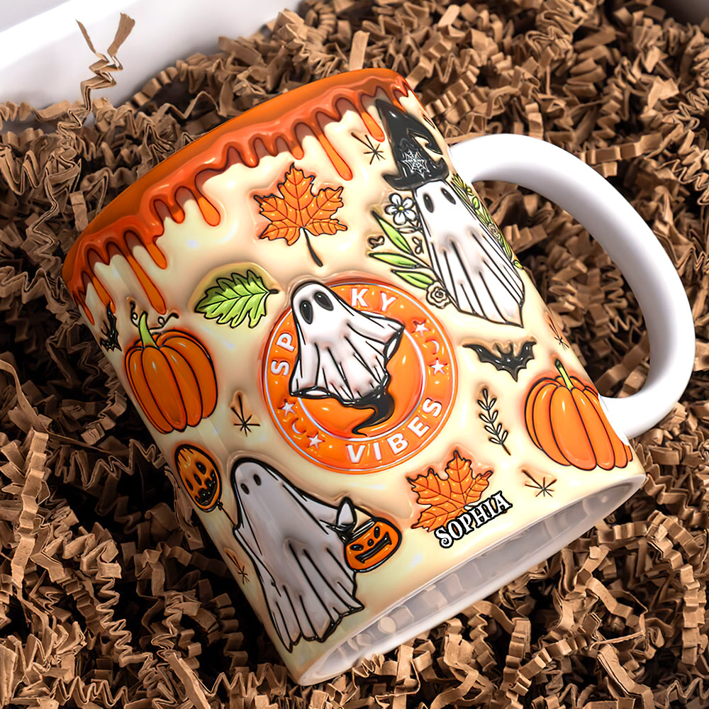 Personalized Gifts For Halloween Coffee Mug 154acqn060924 - Coffee Mug - GoDuckee