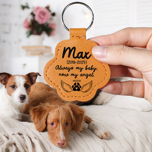 Forever Loved Pet Hair Storage Keychain - Personalized Memorial Gift For Pet Lovers 03LAQN270825 - Keychains - GoDuckee