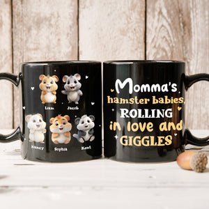 Personalized Gifts For Mom Coffee Mug Momma's Hamster Babies - Coffee Mugs - GoDuckee