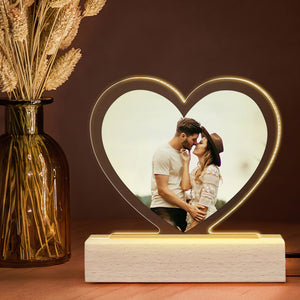 Couple Togetherness Forever, Personalized 3D Led Light Upload Photo - Led Night Light - GoDuckee
