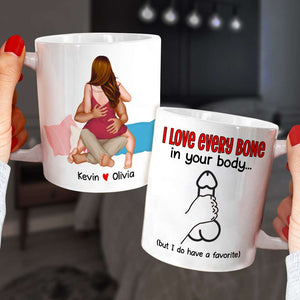 Personalized Gifts For Couple Coffee Mug I Love Every Bone In Your Body - Coffee Mugs - GoDuckee