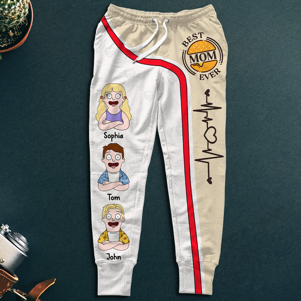 Personalized Gifts For Mom 02OHDT100325HG Best Mom Ever - Shorts and Pants - GoDuckee
