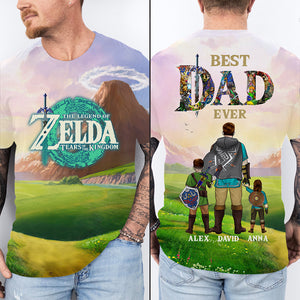 Personalized Gifts For Dad 3D Shirt 07qhdt010524hg Father's Day Gift - 3D Shirts - GoDuckee