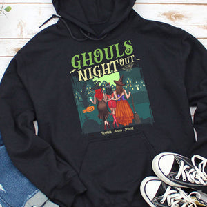 Ghouls' Night Out Personalized Halloween Shirt Gift For Friend - Shirts - GoDuckee