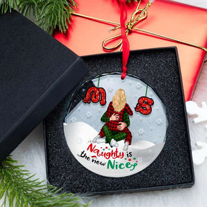 Personalized Gifts For Couple Christmas Ornament 01OHMH161024HH - Ornament - GoDuckee