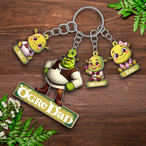 Personalized Gifts For Dad Keychain 01OHMH210524 Father's Day - Keychains - GoDuckee