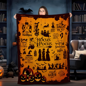 Halloween Gifts For Horror Fans Blanket 02acxx280824 - Blanket - GoDuckee