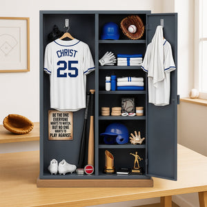 Baseball Personal Locker Acrylic Plaque Personalized Gifts For Baseball Player 03QHDT070625 - Shaped Plaques - GoDuckee