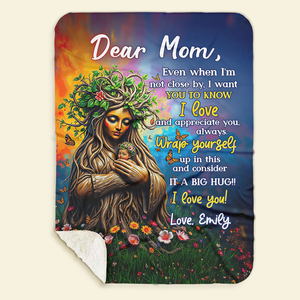 Personalized Gifts For Mom Blanket 05hupu170225 Feel My Love Within It - Blanket - GoDuckee
