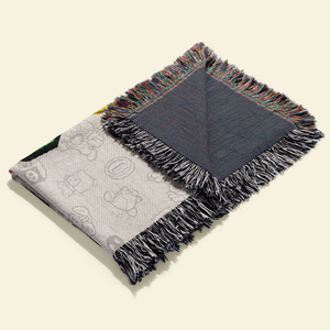 Personalized Gifts For Mom Woven Blanket Mother's Day Super Mom 07ACHU030425 - Blanket - GoDuckee