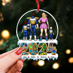 Personalized Gifts For Family Acrylic Ornament 04ACHU280924HH - Ornament - GoDuckee