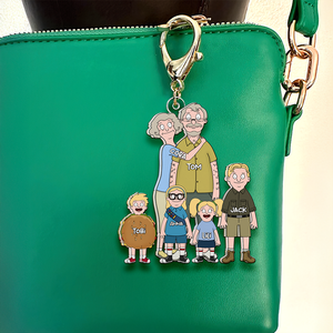 Personalized Gifts For Family Keychain 02QHHU100225HG - Keychains - GoDuckee