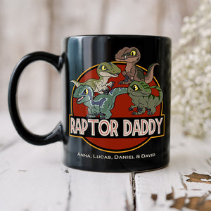 Dad Raptor Daddy 05huhu310523 Personalized Coffee Mug - Coffee Mug - GoDuckee