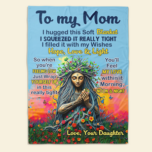 Personalized Gifts For Mom Blanket 05hupu170225 Feel My Love Within It - Blanket - GoDuckee