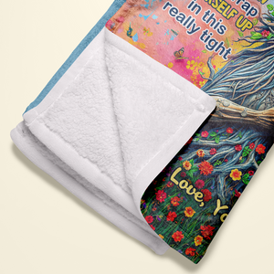 Personalized Gifts For Mom Blanket 05hupu170225 Feel My Love Within It - Blanket - GoDuckee