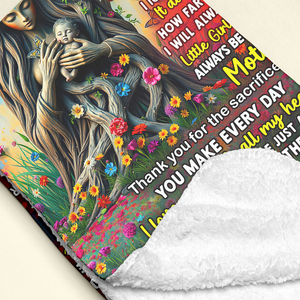 Personalized Gifts For Mom Blanket 02hupu170225 You Are The World - Blanket - GoDuckee