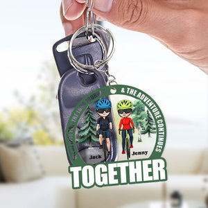 Together- 01qhtn230623hh Personalized Keychain - Keychains - GoDuckee