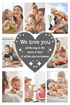 Custom Photo Gifts For Mom Blocks Puzzle We Love You - Building Blocks - GoDuckee