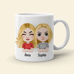 Mother, Mom Sorry I Ruined Your Body With My Ginormous Head, Personalized Mug, Gift For Mother - Coffee Mug - GoDuckee