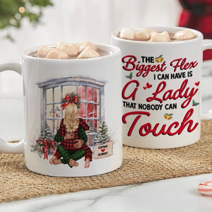 Couple, Nobody Can Touch, Personalized Mug, Christmas Gifts For Couple - Coffee Mug - GoDuckee