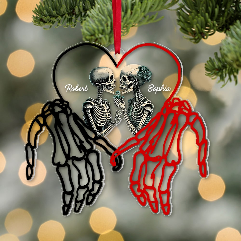 The Couple, Personalized Ornament, Christmas Gifts For Couple, 05OHPO301023 - Ornament - GoDuckee